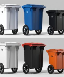 140l waste bin