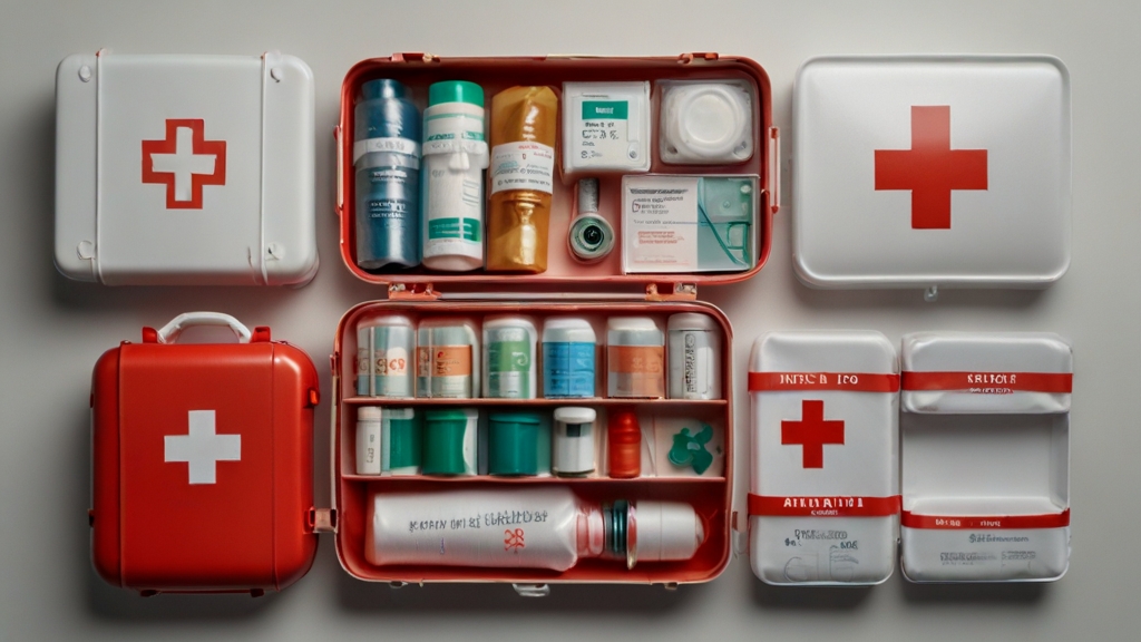 First aid box supplies