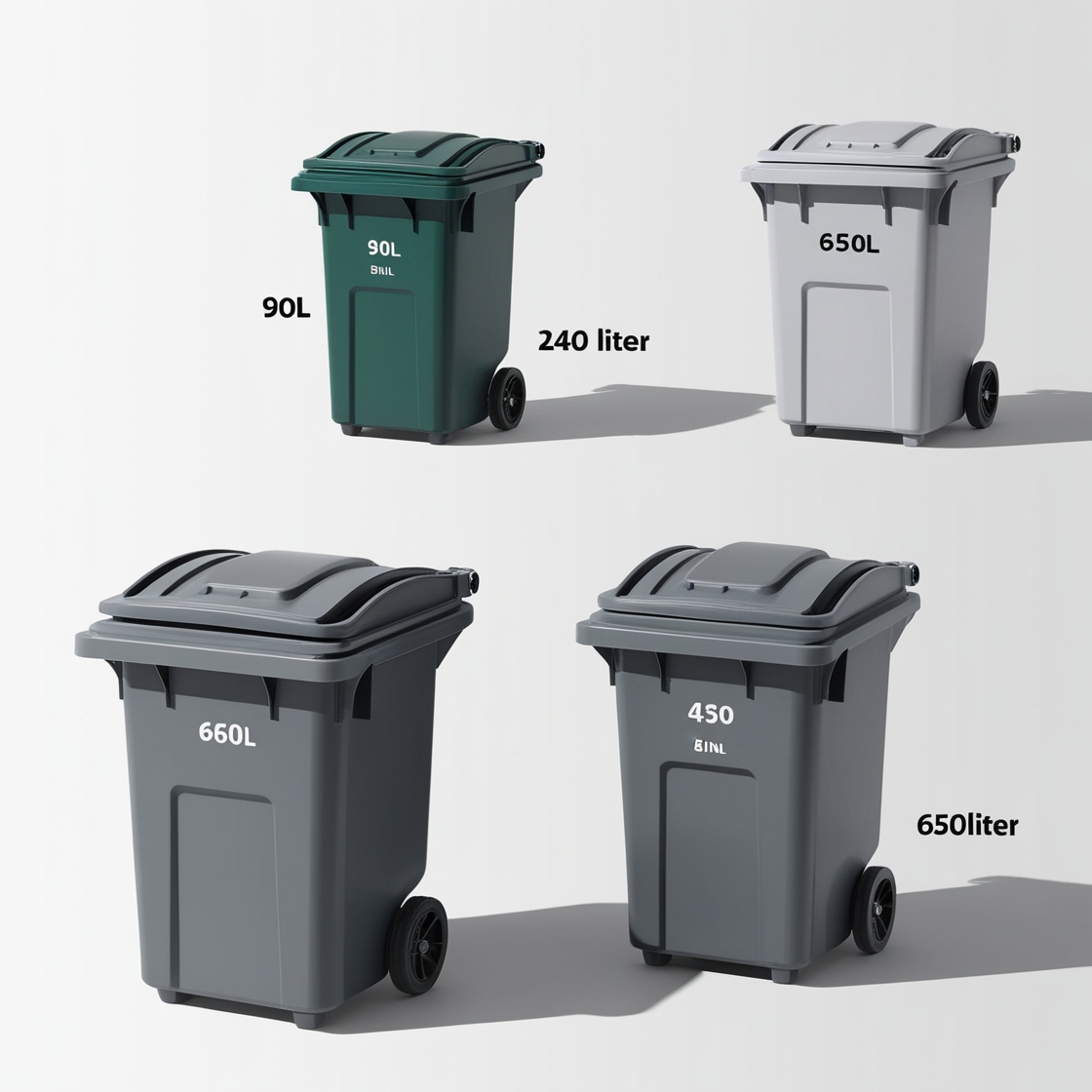 180l wheelie bin