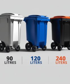 200 litre wheelie bin
