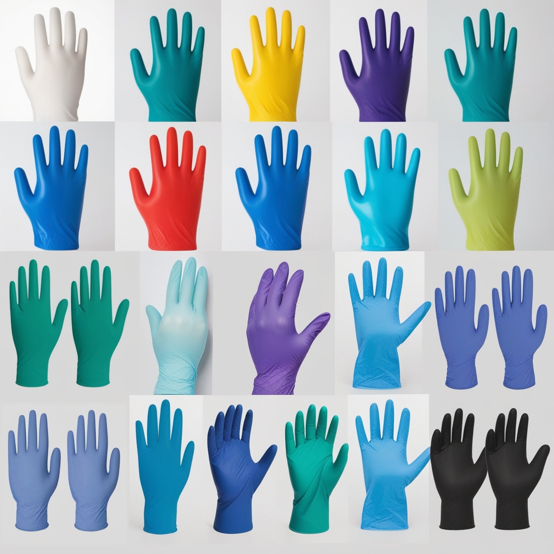 omnitrust nitrile powder free gloves