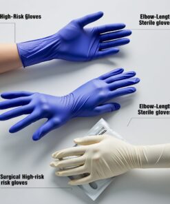 ronco vinyl High risk exam ination gloves