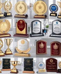 trophies and plaques