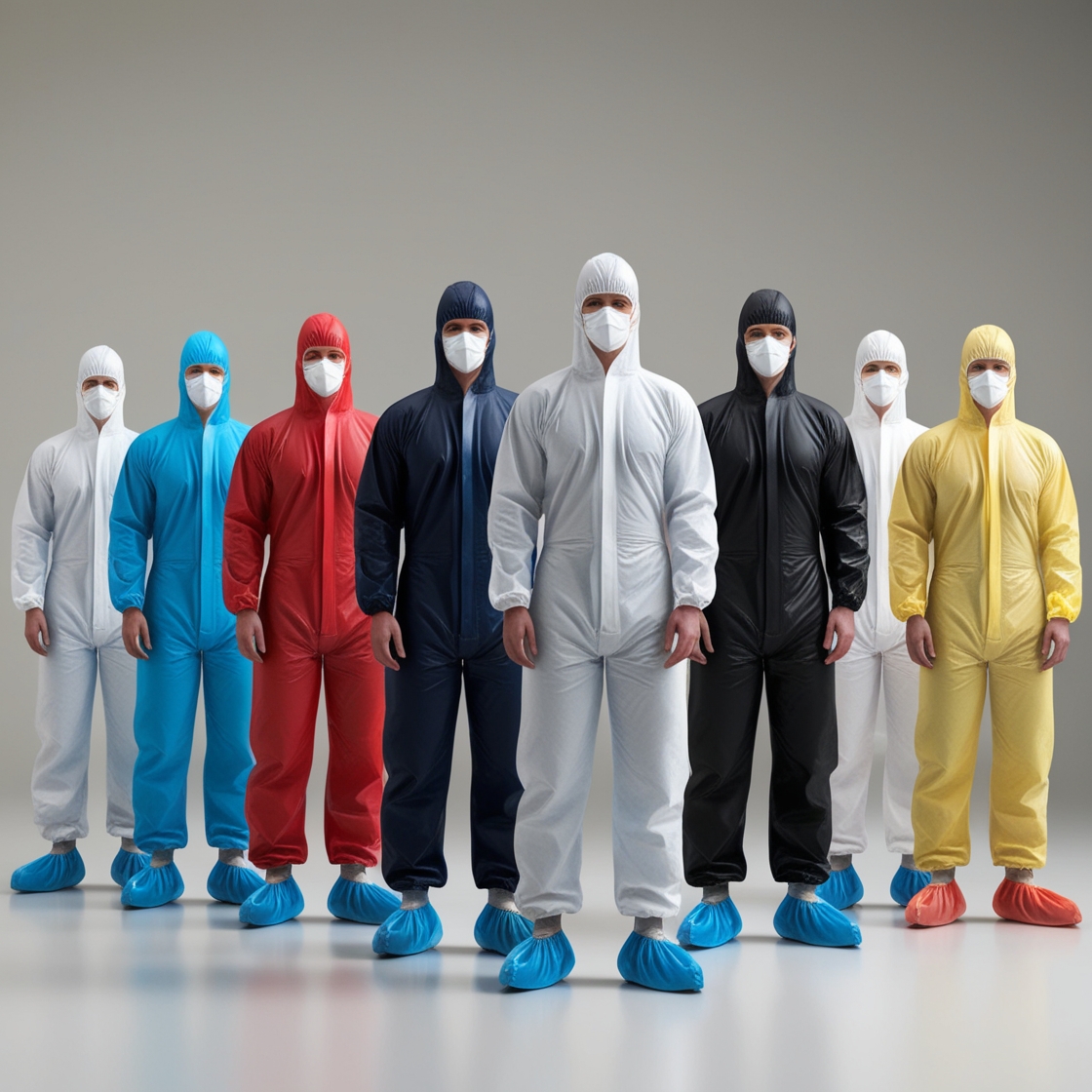 Reusable Coveralls Red Small