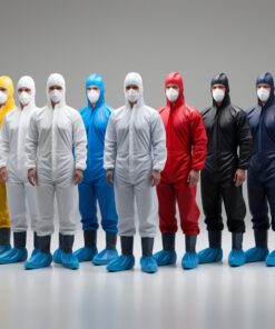 Reusable Coveralls Navy Blue XX Large