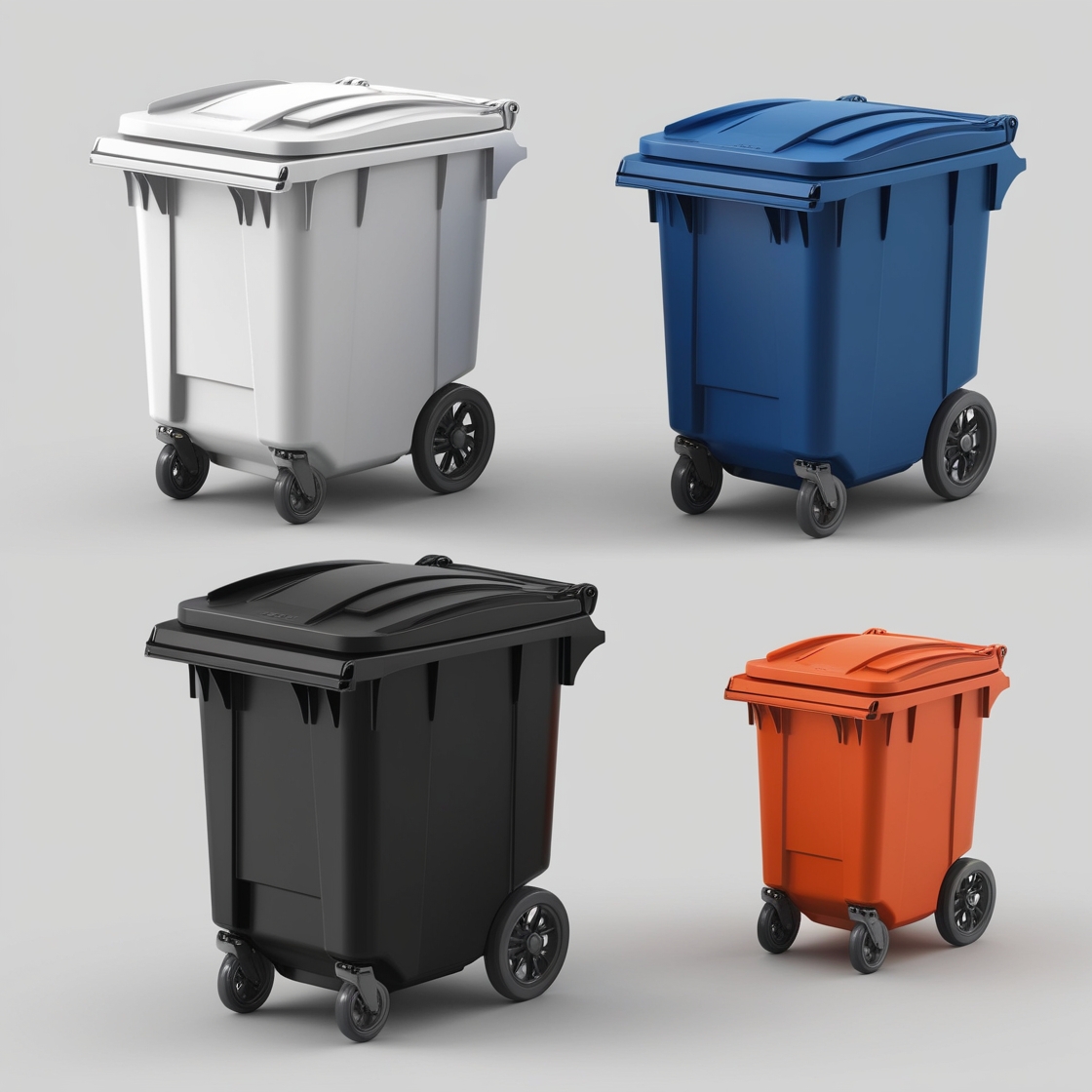 40 litre wheelie bin