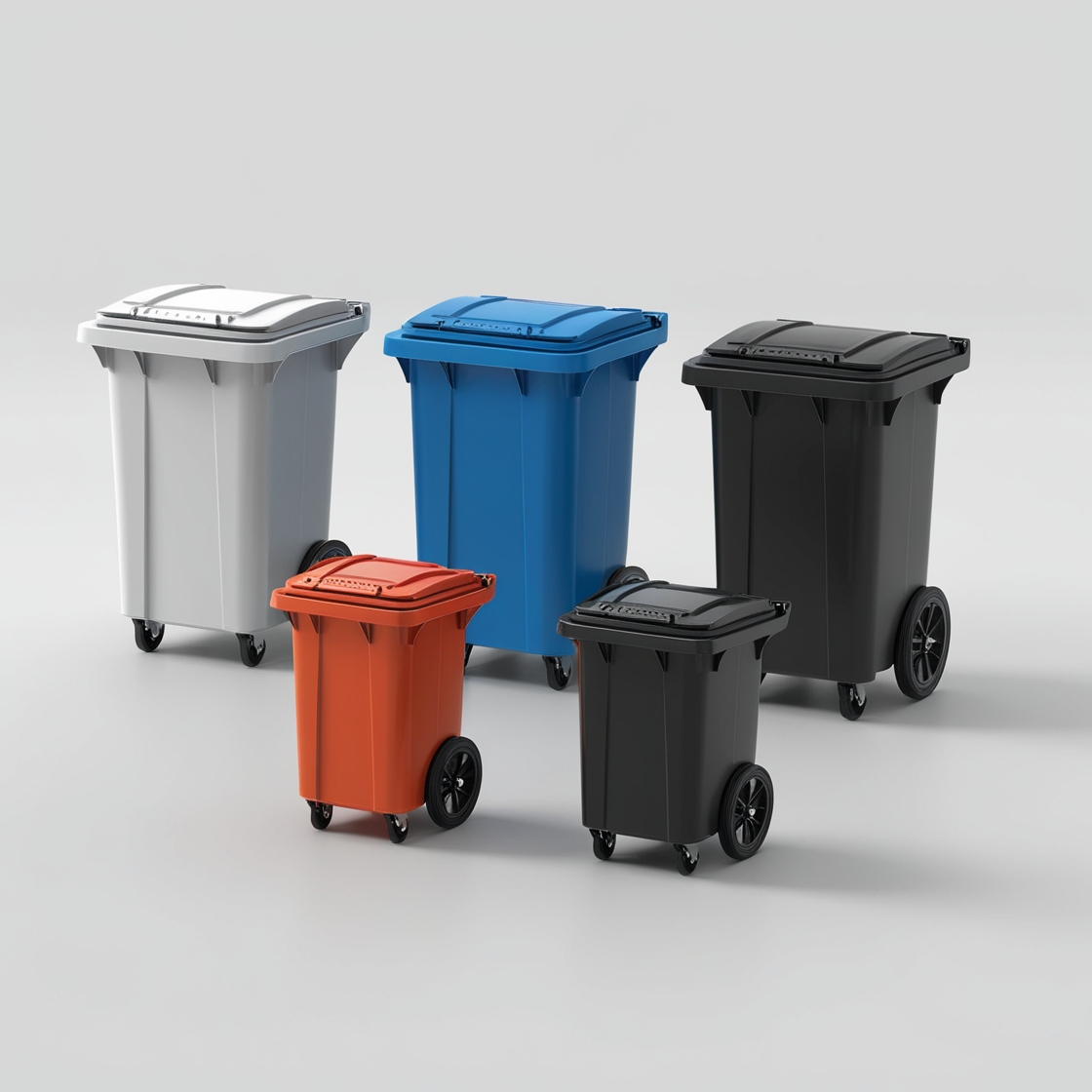 400 litre wheelie bin