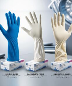 synthetic surgical gloves