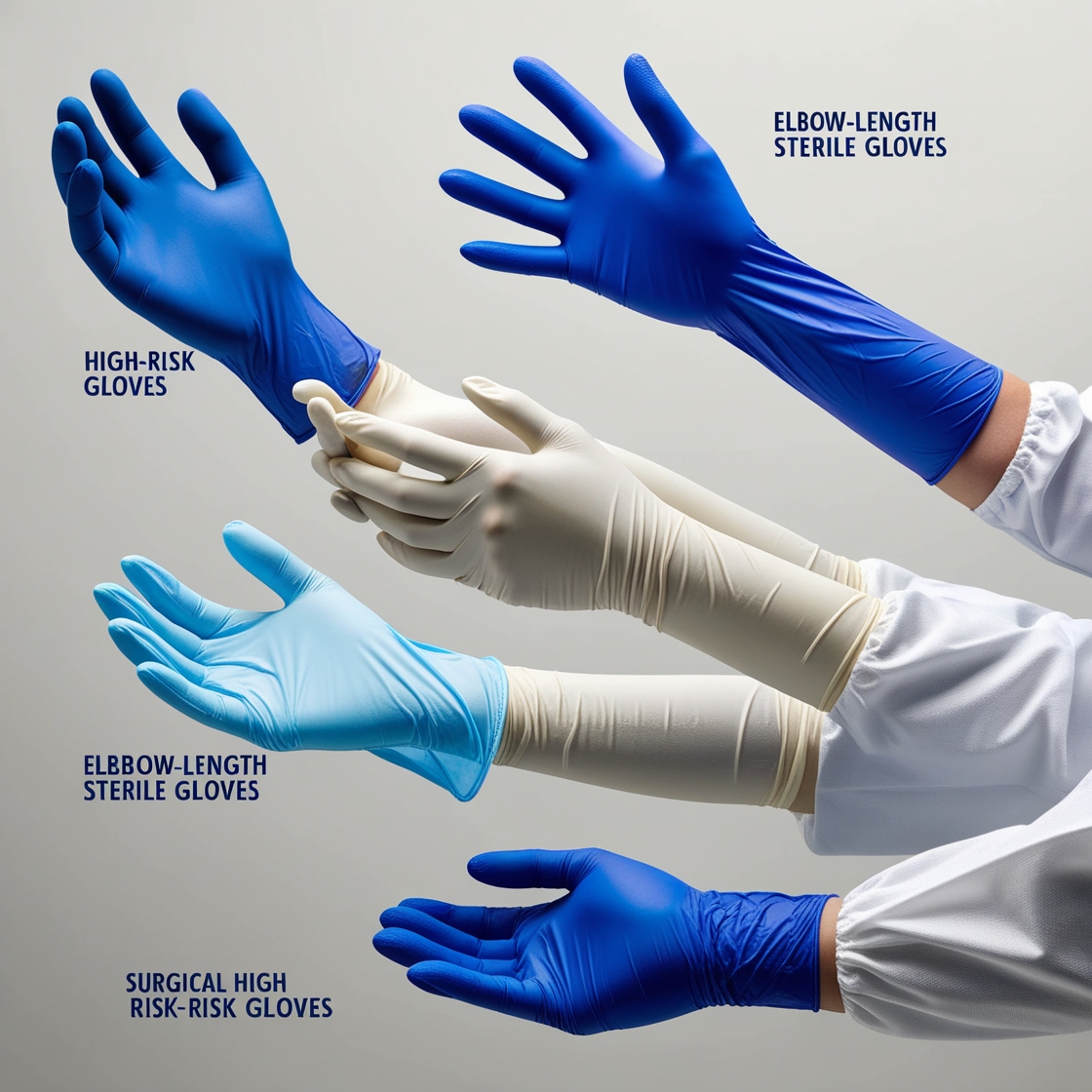 surgical medical gloves
