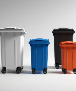 50 litre wheelie bin