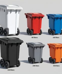 660l refuse bin