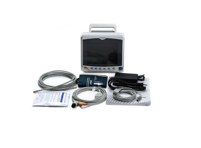 Contec CMS6000 -ECG/ RESP/ SpO2/PR/ NIBP /TEMP - Image 3