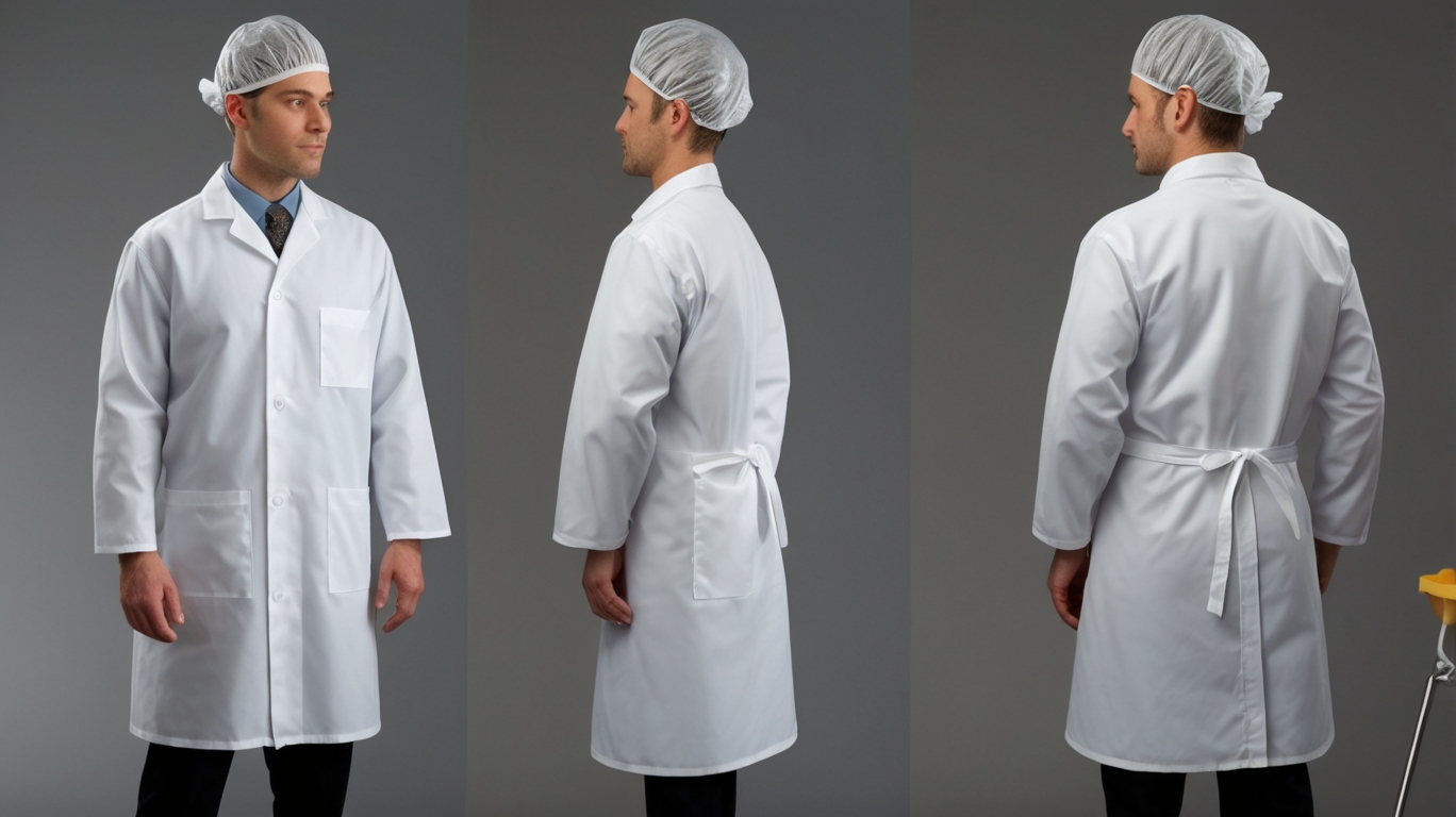 designer lab coats