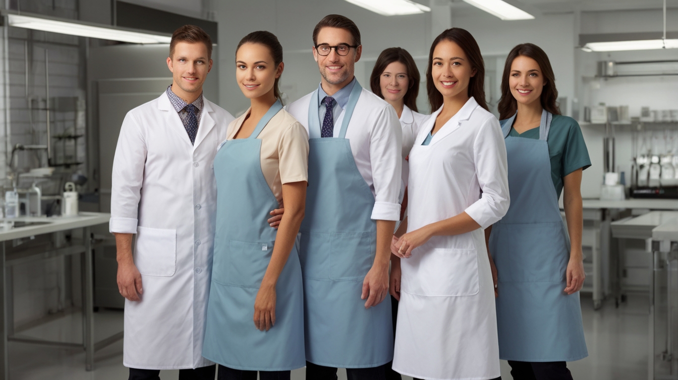 Lab Coat Small White