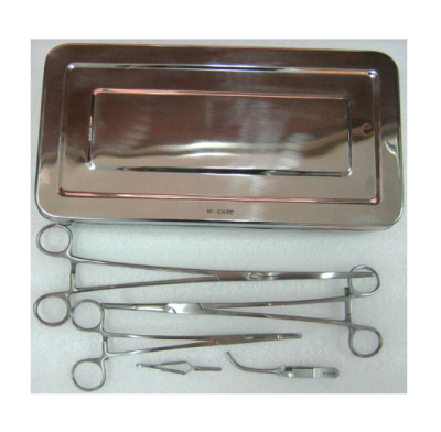 Surgical Vascular Clamps Set with tray - Image 2