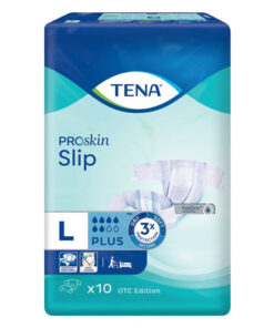 all-in-one adult diapers / cotton feel plus (blue) - regular absorbency