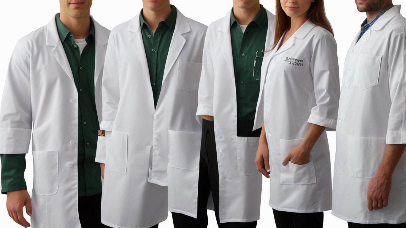 Flame Resistant Lab Coat XXL Green