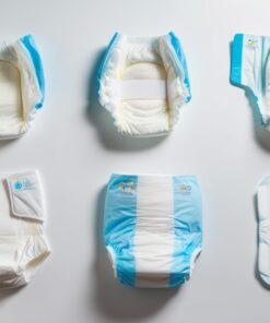 all-in-one adult diapers / cotton feel
plus (blue) - regular absorbency