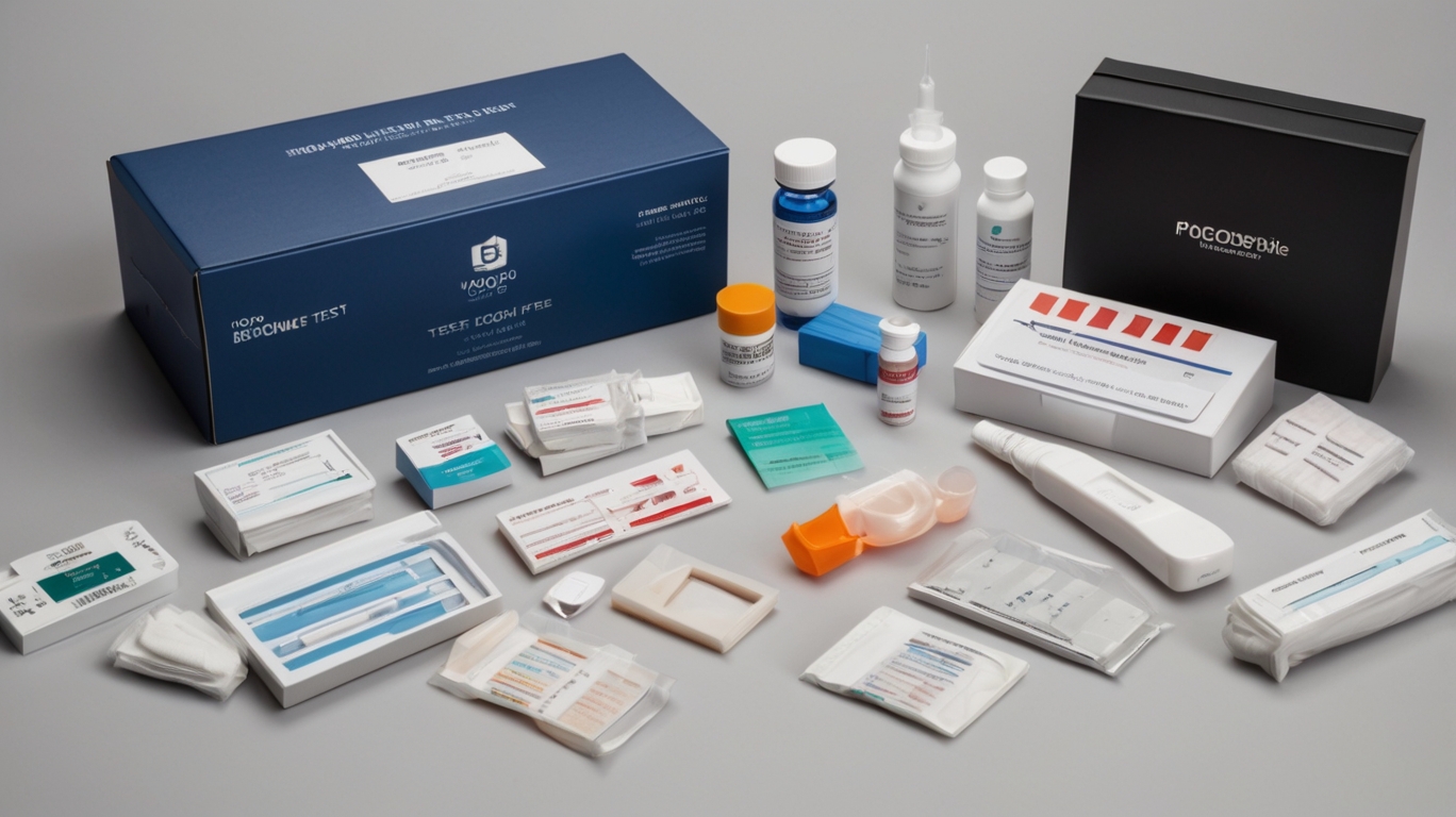 rapid at-home covid-19 test kit - quick results