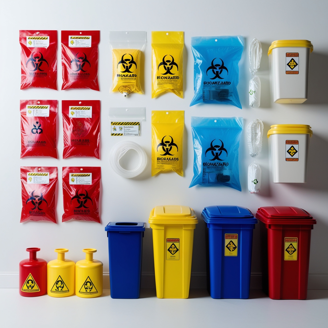 hazardous material storage containers