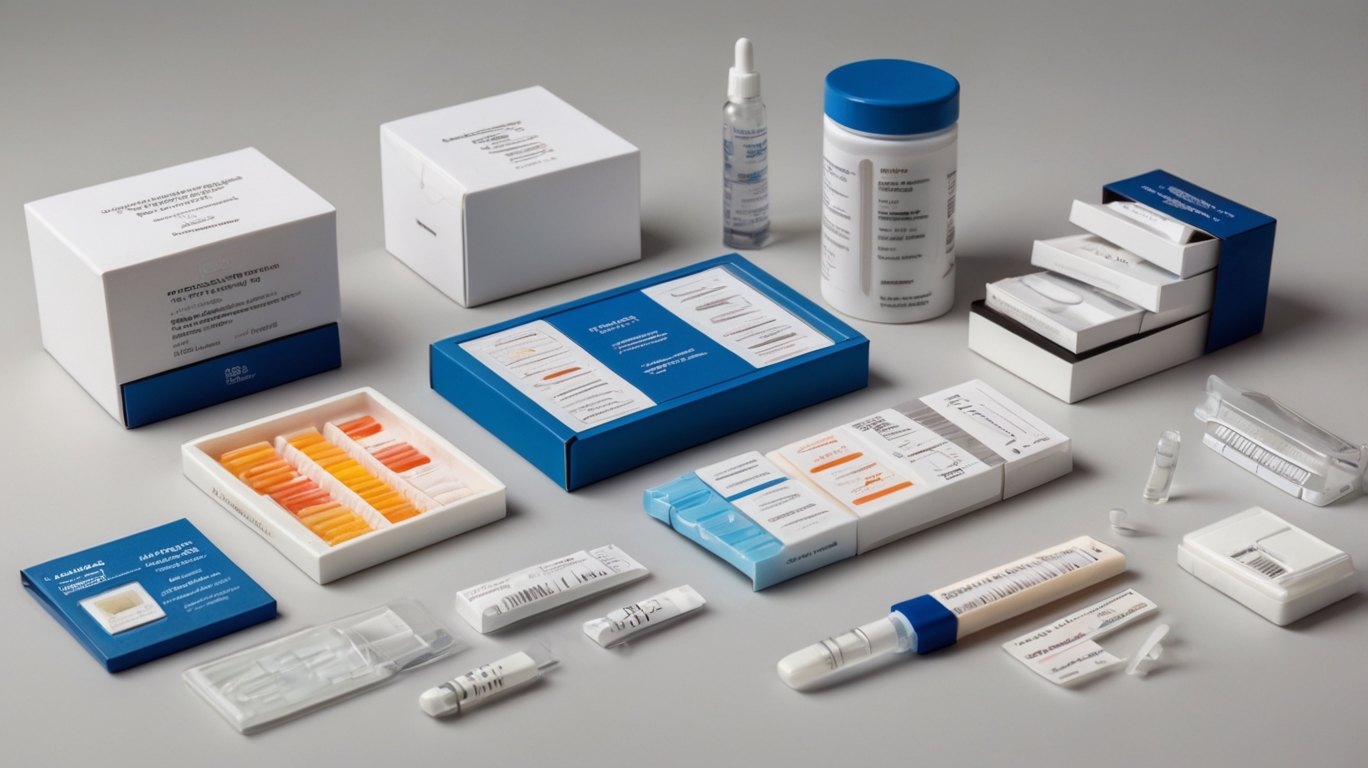 rapid at-home covid-19 test kit - quick results