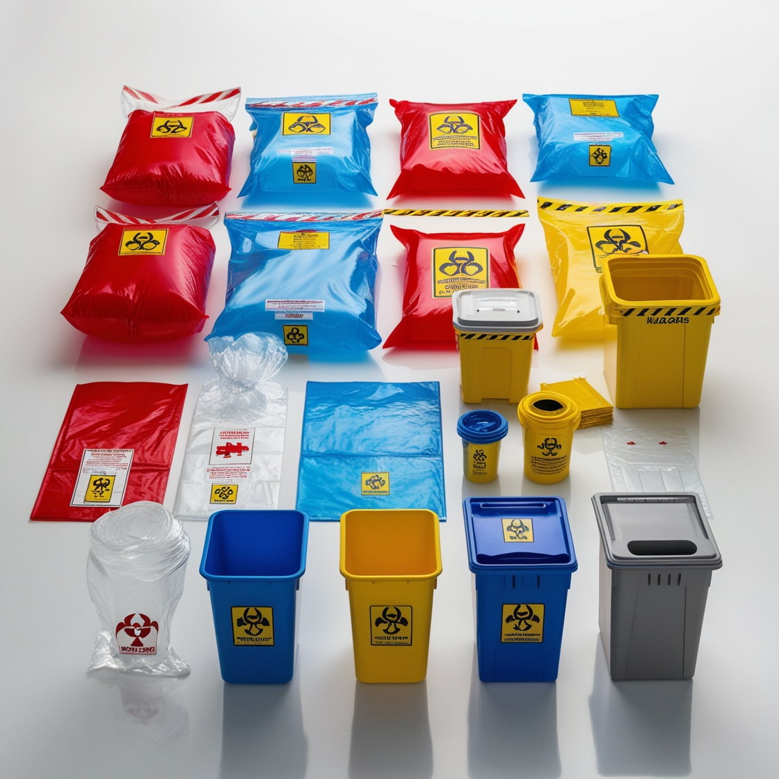 how to dispose of red biohazard bags