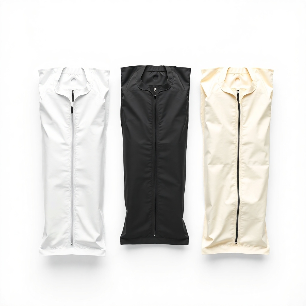 Body Bag with D/B sided tape - Body Bag transparent