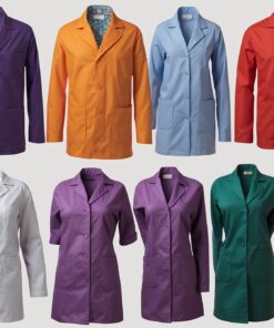 Acid Resistant Lab Coat Medium Green