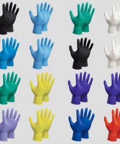 elbow high leather gloves