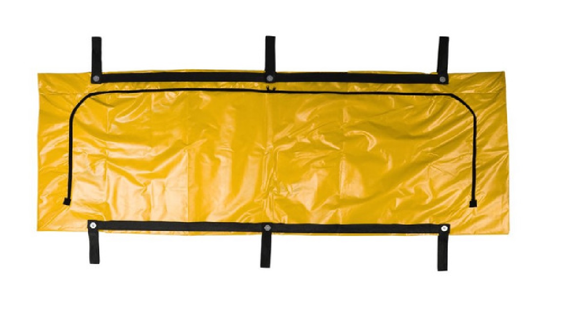 Body bag PVC 550 micron heavy duty unsupported medium