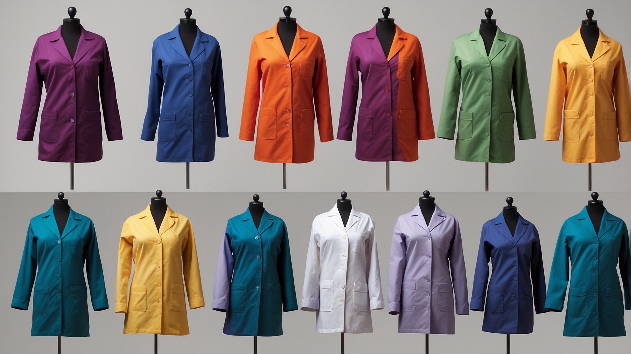 Lab Coat Medium Green