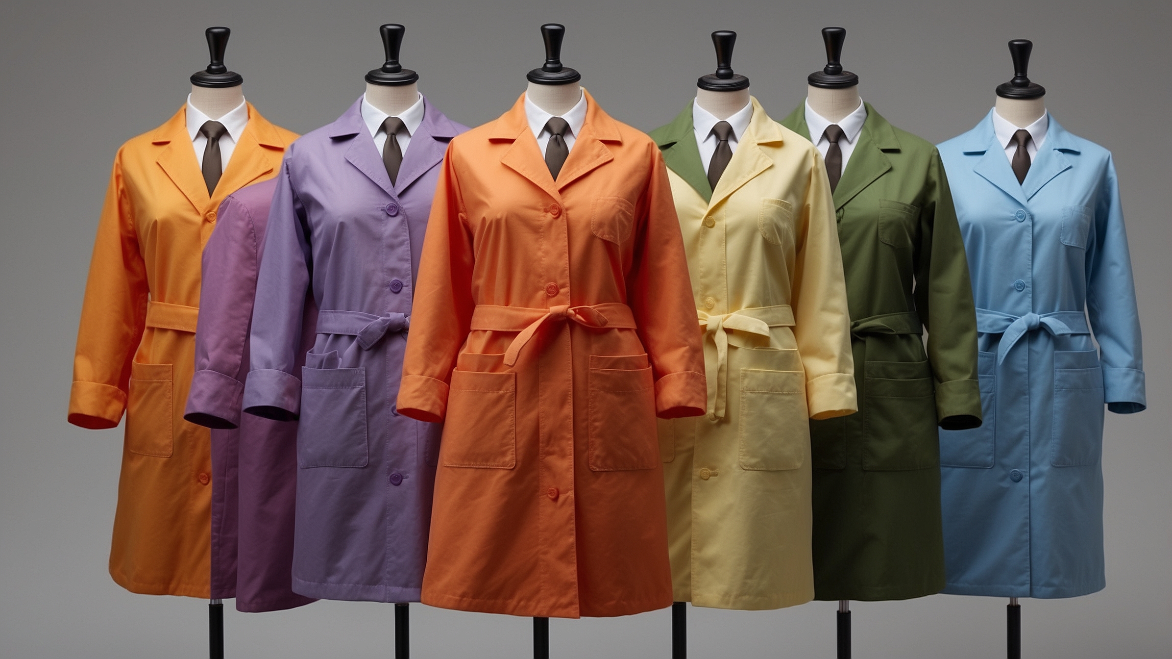 dental lab coats with cuffs