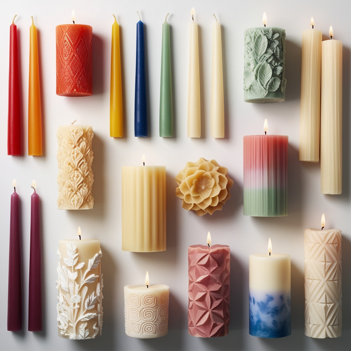crystal candles
