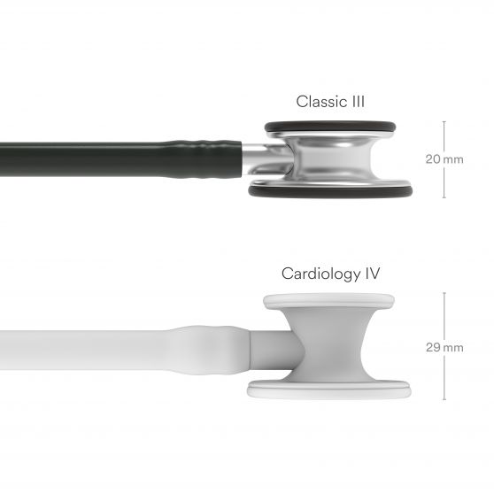 3M Littmann Classic III S.E Stethoscope Black - Image 5