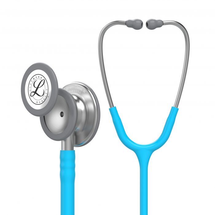 3M Littmann Classic III Stethoscope Turquoise - Image 3