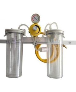 Rail Mount Suction Unit - Double Bottle