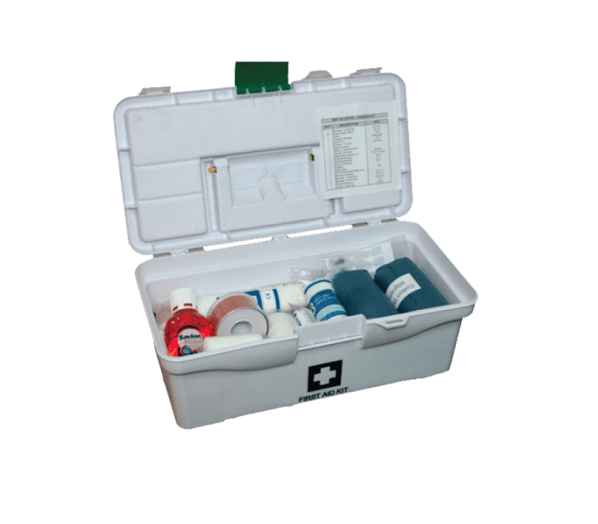 Large Government Reg. 7 First Aid Kit in Plastic Case