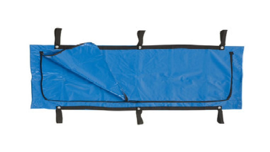 Heavy Duty Supported PVC material - 400 Micron colours: mortuary body bag ; Blue, Red body bag