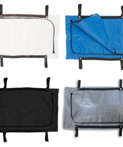Heavy Duty Supported PVC material - 400 Micron colours: mortuary body bag ; Blue, Red body bag