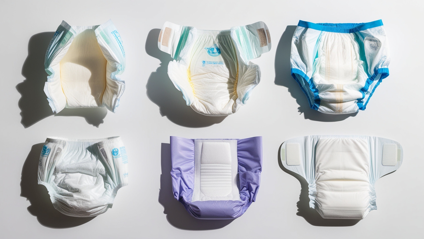 clemens large anatomically shaped incontinence pads /