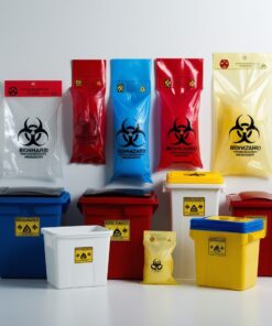 empty chemical containers