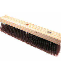Platform Broom - Head Only - Brown Synthetic Fibre (0.75mm) - 61cm - Pack of 12 - F3207