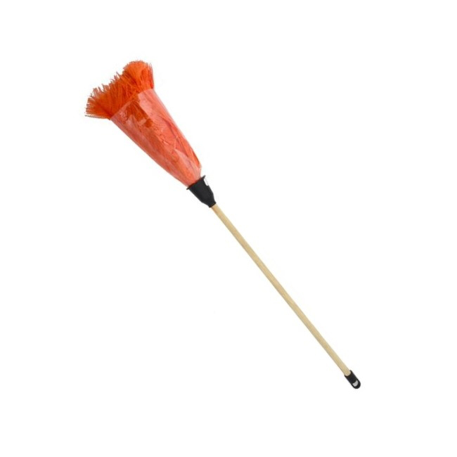 Feather Duster - Genuine Ostrich Coloured Feathers - 45cm - Pack of 5 - F9007