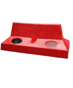 Wheelie Bin Hood - Plastic - Double - Suitable for 130L Bin - 118 x 53 x 44 cm - LB064