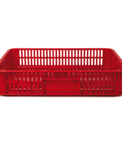 Slim Crate - Open Top - Live Bird - Vented - Plastic Crate - 74 x 53 x 31 cm - Virgin Material - HACCP - PI-LB10_slim-virgin
