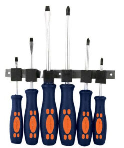 Screwdriver Set - Slotted and Philips - 6 Piece - TOOS1647