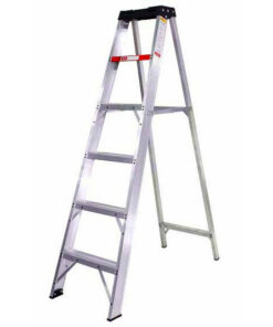 Stepladder - Industrial Heavy Duty A-Frame Aluminium - 4 Steps - 1.2m - LAS4