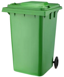 Wheelie Bin - 360L - 2 Wheel - Plastic - Green - 0216