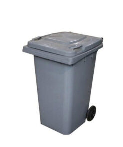 Wheelie Bin - 240L - 2 Wheel - Plastic - Grey - 0110