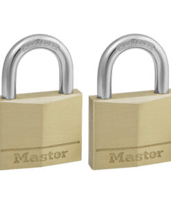Brass Padlock - Keyed - 40mm - 2 Pack - Pack of 2 - MA205342